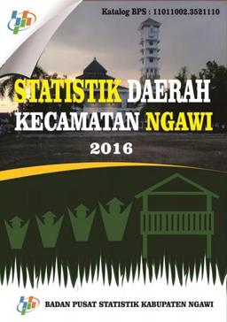 Statistik Daerah Kecamatan Ngawi 2016