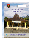 Statistik Daerah Kecamatan Ngrambe 2013