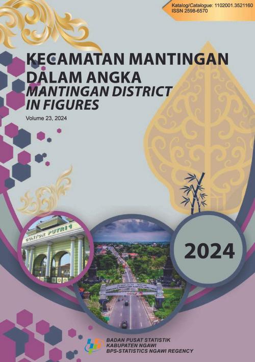 Mantingan District in Figures 2024