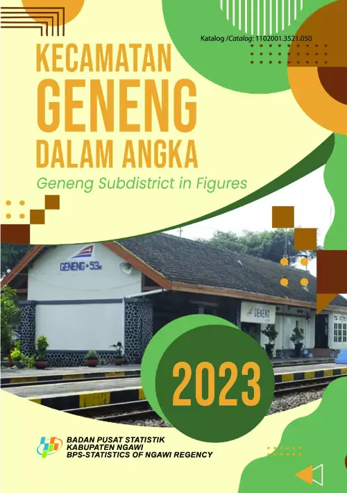 Kecamatan Geneng Dalam Angka 2023